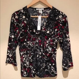 Sexy stretchy blouse top PL